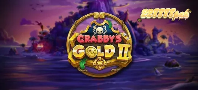 Tampilan visual slot Crabby’s Gold II dengan tema bajak laut