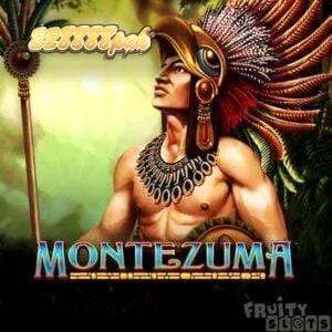 Tampilan visual permainan slot Montezuma dengan tema Aztec